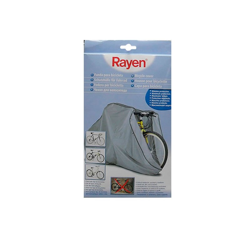 Rayen Bicycle cover, grey, PEVA, 190x115x64 cm