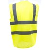 Yoko Unisex Premium Hi-Vis Waistcoat Vest/Jacket (XL) (White)