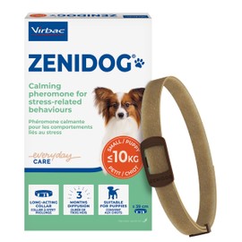 Zenidog Collar for Small Dogs | Calming Pheromones | Reduces Stress & Anxiety | 1 Collar Lasting Up to 3 Months | Suitable for Dogs up to 10kg