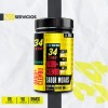 34 Zero Óxido Nítrico Clembuterol 1kg Pre Entreno