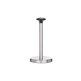 Jiallo Stainless Steel Paper Towel Holder with Black Knob