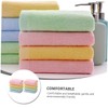 FRCOLOR 8Pcs Super Absorption Towels for Soft and Washable Washcloths
