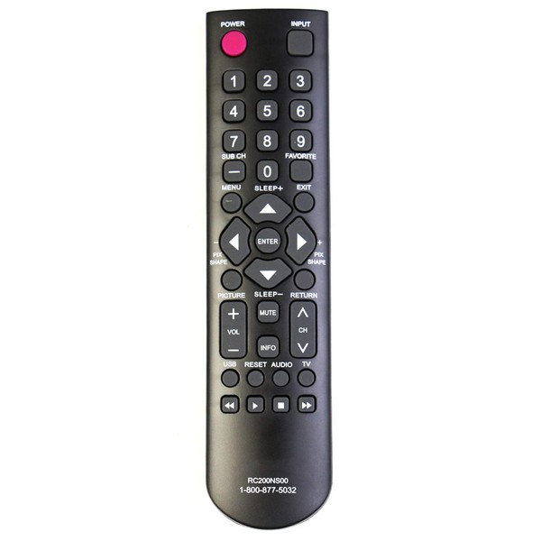 RC200NS00 Replacement Remote Fit for Sanyo LCD TV FVD4064 DP32D53