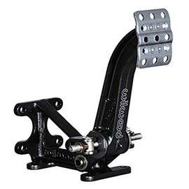 Wilwood 340-13831 Brake Pedal (Floor Mount Dual Master Cylinder), Black