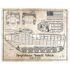 AAVP-7A1 Amphibious Assault Vehicle - Da Vinci Style Illustration -