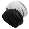 DRESHOW Slouchy Beanie Hat for Women Men Long Baggy Hip