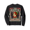 Jack Russell Terrier Santa Claus Crew Christmas Dog Elf Sweatshirt