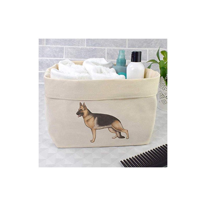 Large 'German Shepherd' Canvas Organiser/Storage Bag (OR00008172)