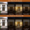 16in 2-Pack Large Motion Sensor Outdoor Wall Lights, Dusk to