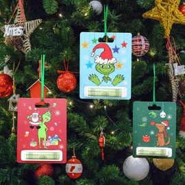 Christmas Money Holders for Cash Set of 10, Funny Christmas Cards with Cover for Cash Gifting Xmas Gift Ideas Christmas Tree Hanging Ornaments Decor