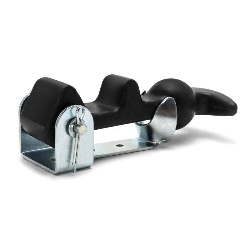 QWORK 2Packs 4.7 inch T-Handle Draw Latches with Brackets, Rubber