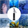 Water Salinity Refractometer, LEERCHUANG Dual Scales Hydrometer: Specific Gravity 1.000-1.070