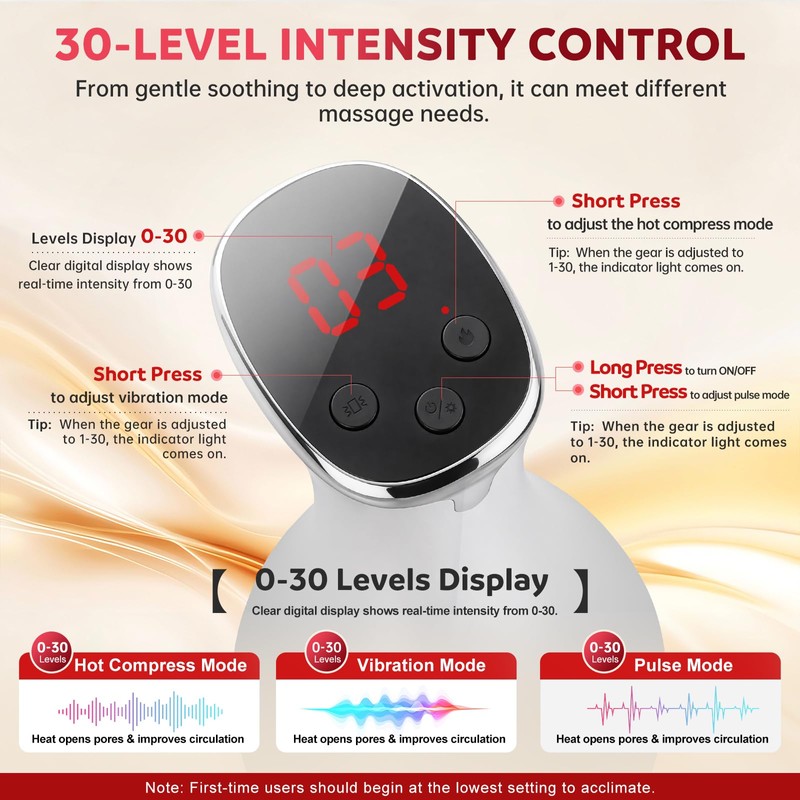 Yincook Lymphatic Drainage Massager & Anti Cellulite Massage Tool