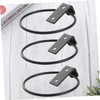 Levemolo 3pcs Wall Mounted Flowerpot Stand Metal Iron Ring Planter