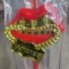 711 7 Eleven 7-11 Slurpee Straw Mouth Pop Grillz Straw