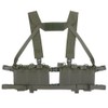 Tactical Chest Pack,Placard Split Front Chest Rig MOLLE System Magazine
