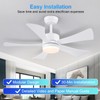 42 inch Ceiling Fans with Lights, Modern Ceiling Fan with