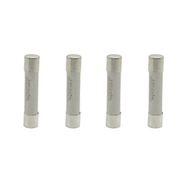 LESHOW 4 Pcs 600V Ceramic Fast Fuses for Multimeters - 6x32 mm 400mA Ceramic Fuse