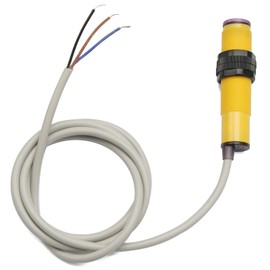 2Pcs NPN NO (Normally Open) E3F-DS30C4 10-30cm Adjustable DC 10-36V Photoelectric Switch Infrared Switch Adjustable Sensor