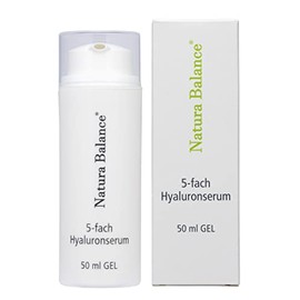 5 fach Hyaluron HyaluronsÃ¤ure Serum Gel 50ml Gesicht Falten Anti Aging vegan Made in Germany