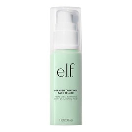 e.l.f. Imprimación facial para control de imperfecciones, base de maquillaje calmante e hidratante para combatir imperfecciones, agarra el maquillaje 