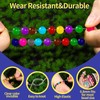 FANDAMEI 0.8mm Elastic Strings for Bracelets, Crystal Stretch Bead Cord