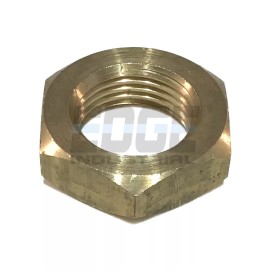 PRO-EDGE INDUSTRIAL BRASS LOCKNUT 3/8" NSPL FUEL/AIR/WATER