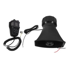 MERRYHAPY 1 Set Car Alarm Horn Car Alarm Speaker Trucks Loud Security Horn for -Horn Blow Siren Truck Speaker Warning Deer Whistles for Vehicles System Emergency System Black Copper