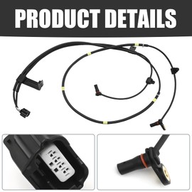 Hoypeyfiy 98052122 ABS Wheel Speed Sensor Rear, Replacement for Isuzu D-Max 2.5 Pick-Up Turbo 2012-On, Replaces 8-98052122-1, 8980521221