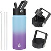 BJPKPK Botellas de Agua Aisladas de Acero Inoxidable 32 onz