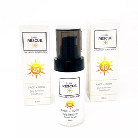Sun Rescue - Collagen Sunscreen + Vitamin C SPF 40 Daily Sunscreen Tinted Serum