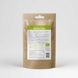 Carefood - Organic Matcha Powder - Matcha Latte Tea - Ceremonial Matcha Latte Tea 100% Organic and Suitable for Vegans - Natural Tea - 150 g