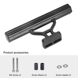 HUIOP Bike Handlebar Extender Aluminum Alloy Bike Handlebar Extension Bracket Bicycle Mount Holder,Aluminum Alloy Bicycle Handlebar Bracket