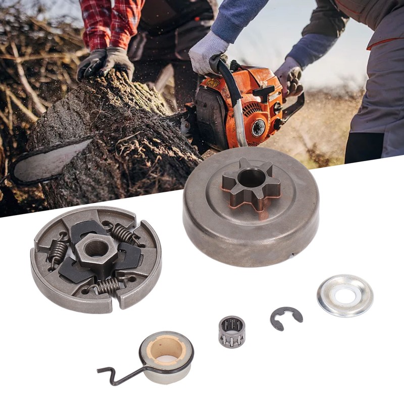 Clutch Kit Set 3/8LP Pitch Spur Sprocket for Stihl 017