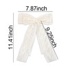 Lace Hair Bows for Women Bow Hair Clips Lace Ribbon