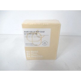 Beetles 7.5ml Glossy Gel Top Coat Base Coat & Cuticle Oil Set - 3 Pieces