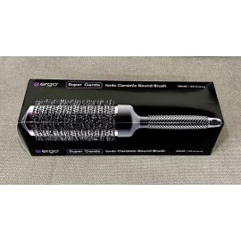 Ergo ERG65 Super Gentle Professional Ionic Ceramic Round Hair Brush - NEW!!
