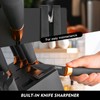 YOSFO Kitchen Knife Set,15 Pcs Knife Set with Block and