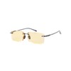 TERAISE Rimless Anti Blue Light Reading Glasses Comfortable Lightweight Frameless