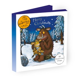 Danilo Promotions LTD The Gruffalo Wrapping Paper, 4 Sheet 4 Tag The Gruffalo Wrap, Christmas The Gruffalo Wrap Sheets