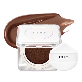 CLIO Kill Cover Founwear Cushion Foundation – Korean Makeup, Full High Coverage, Airy Satin Finish, Skin Fit, 40C MOCHA