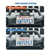 JOYTUTUS Universal Flip-Up License Plate Mount for 10" Hawse Fairlead