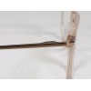 TAYLOR EYES NEW Taylor Eyes Crystal Brown CELINE Eyeglasses 47/17/140