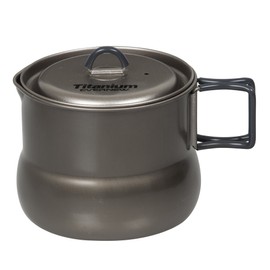 Evernew Titanium Pot, 800ml, Black