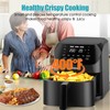 DEIME Air Fryer 6.5 QT Oilless Oven Large AirFryer Healthy