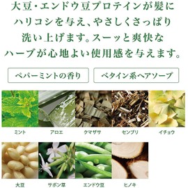 of Cosmetics Soap of Hair 1 - M (Cool Invigorating Sculpt Care Shampoo) Mini Size 2.0 fl oz (60 ml), Peppermint Scent, Special Beauty Salon, Damage Care, Hari Kosi, Dandru Cayumi, Menthol of Cosmetics