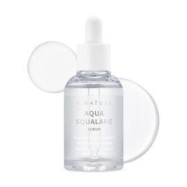 S.NATURE AQUA SQUALANE SERUM | Deeply hydrated Facial Serum for All Skin Type, Soothing, Pore Tightening and Sebum control Benefits, Korean Skin Care (2.36 Fl Oz)