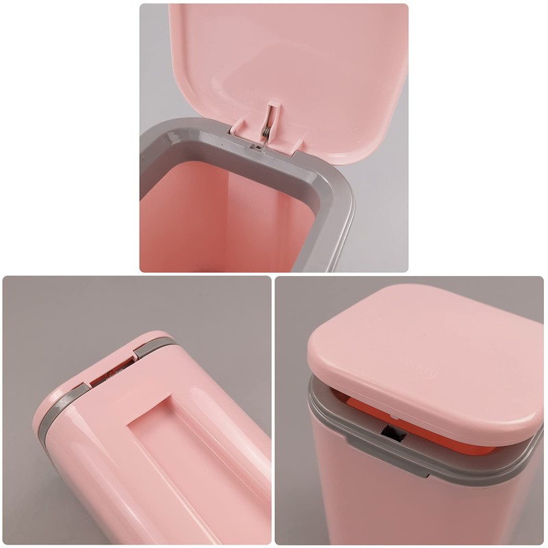 Morcte Bote de basura pequeño de 0.5 galones, paquete de