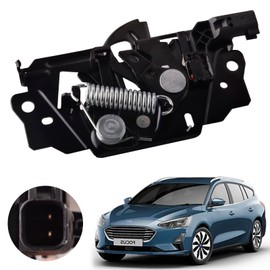 Unikpas Hood Latch Lock Compatible for Ford Escape 2013-2019 | Focus 2012-2018 | Lincoln MKC 2015-2019 Replace Front Engine Door Lock Latch