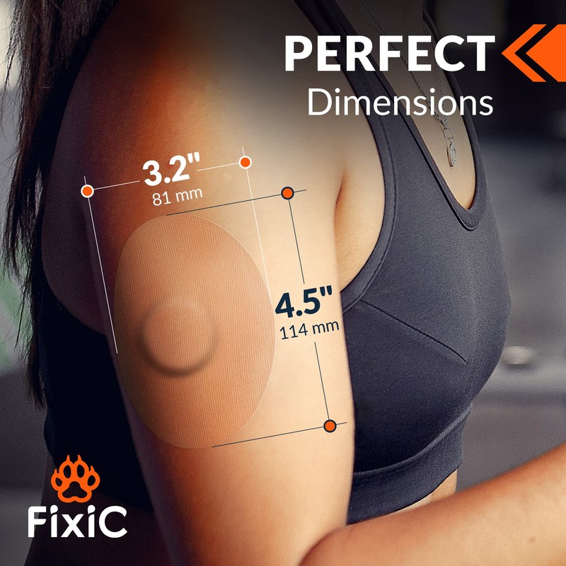 Fixic Freestyle Adhesive Patches 25 PCS – Good for Libre